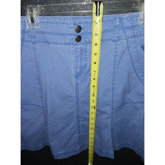 Mountain Hard‎ Wear Skirt Women's 4 Light Blue Check Outdoor Hiking Sports Skirt - Picture 7 of 8